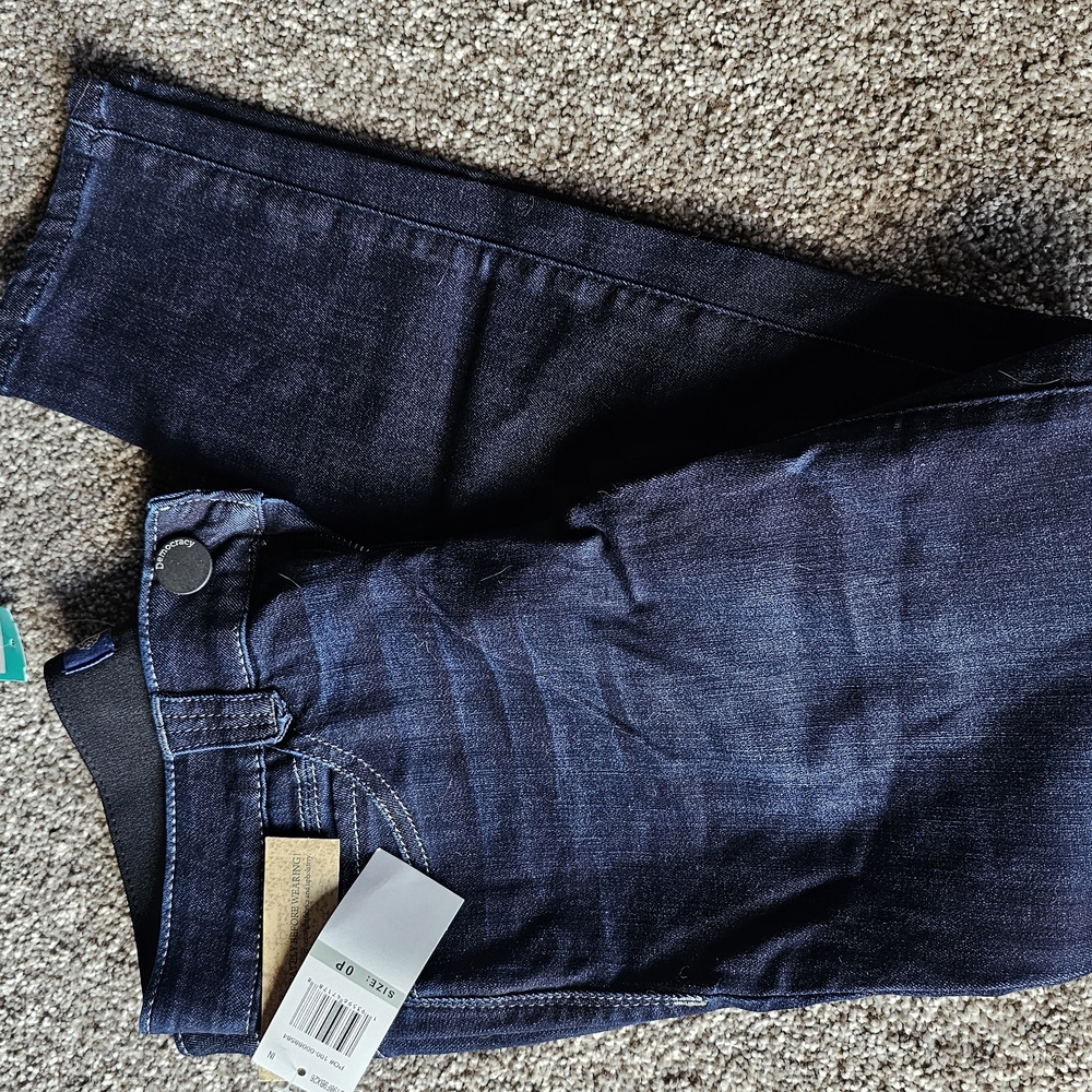 Democracy Women's Skinny Jeans - Dark Blue